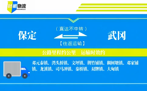 保定到武冈物流公司