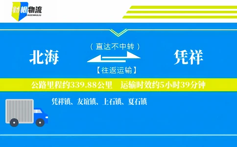 北海到凭祥物流公司