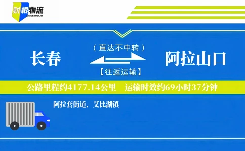 长春到阿拉山口物流公司