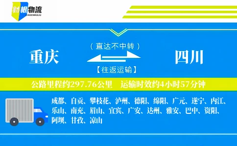 重庆到四川物流公司-医疗耗材专线-「无障碍运输」