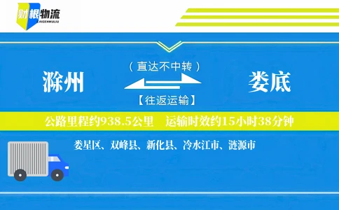 滁州到娄底物流公司
