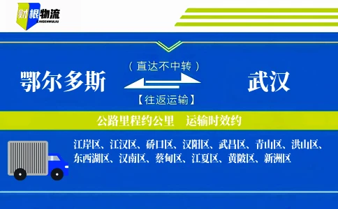 鄂尔多斯到武汉物流公司