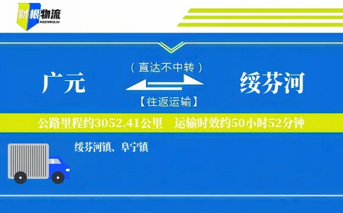 广元到绥芬河物流公司