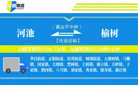 河池到榆树物流公司
