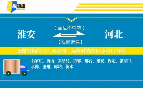 淮安到河北物流公司