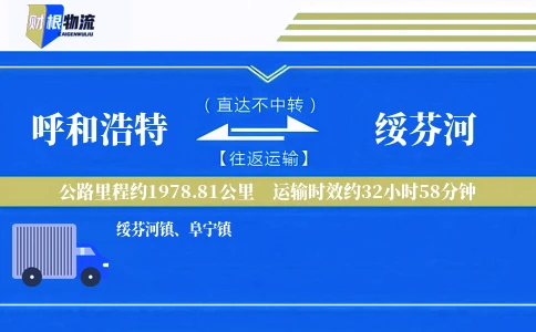 呼和浩特到绥芬河物流公司
