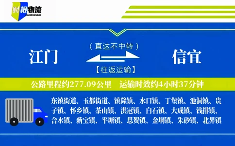 江门到信宜物流公司