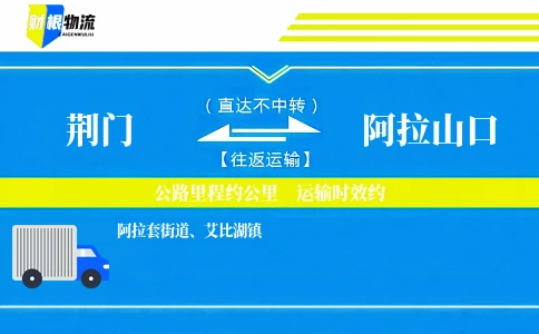 荆门到阿拉山口物流公司