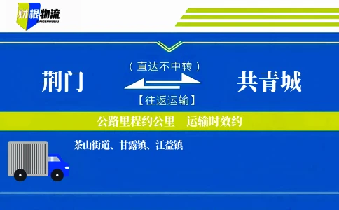 荆门到共青城物流公司