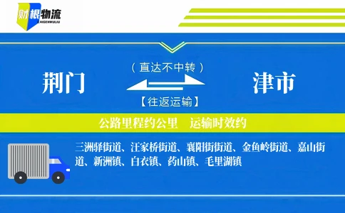 荆门到津市物流公司