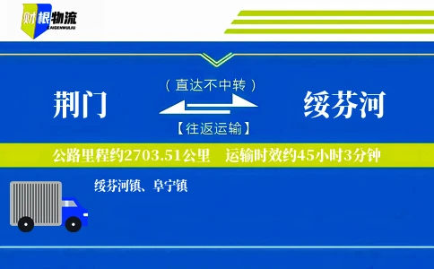 荆门到绥芬河物流公司