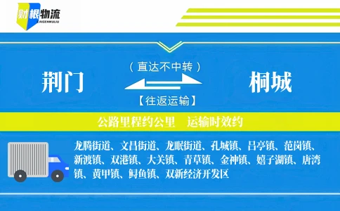 荆门到桐城物流公司