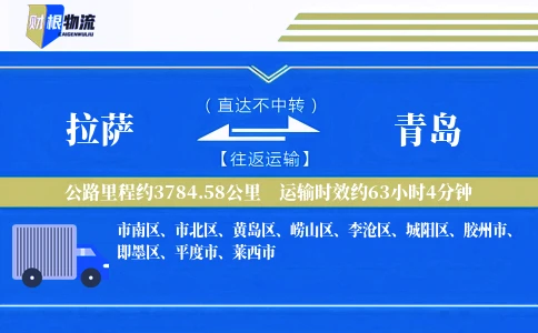 拉萨到青岛物流公司