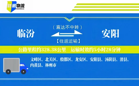 临汾到安阳物流公司