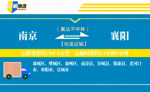 南京到襄阳物流公司