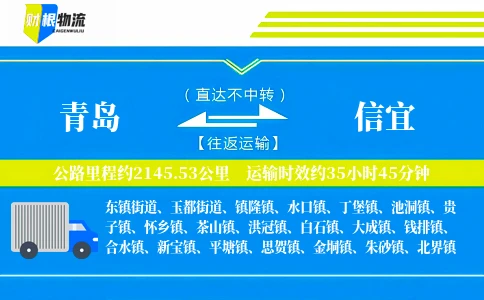 青岛到信宜物流公司
