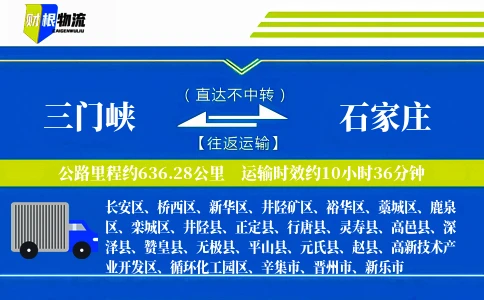 三门峡到石家庄物流公司