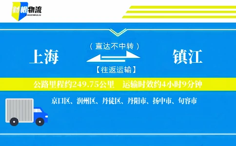 上海到镇江物流公司