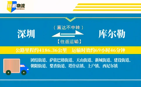 深圳到库尔勒物流公司
