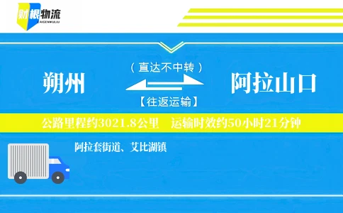 朔州到阿拉山口物流公司