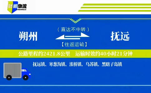 朔州到抚远物流公司