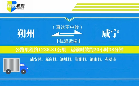朔州到咸宁物流公司