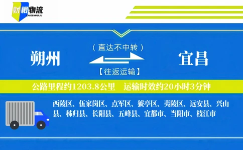 朔州到宜昌物流公司