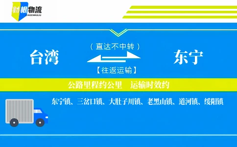 台湾到东宁物流公司