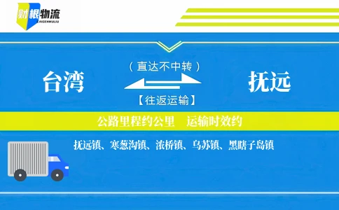 台湾到抚远物流公司
