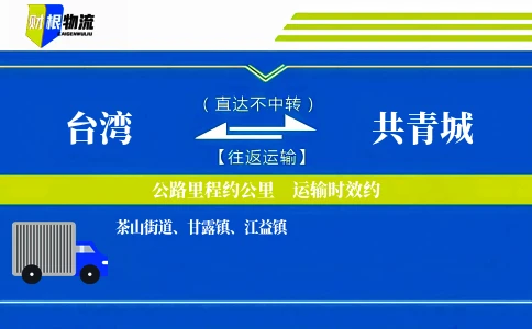 台湾到共青城物流公司