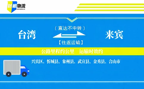 台湾到来宾物流公司