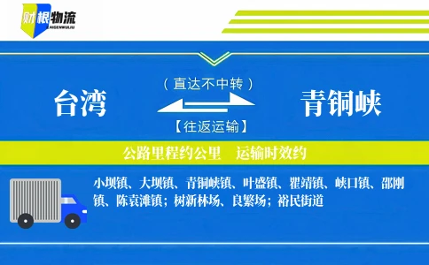 台湾到青铜峡物流公司