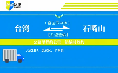 台湾到石嘴山物流公司