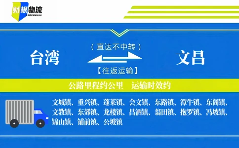 台湾到文昌物流公司