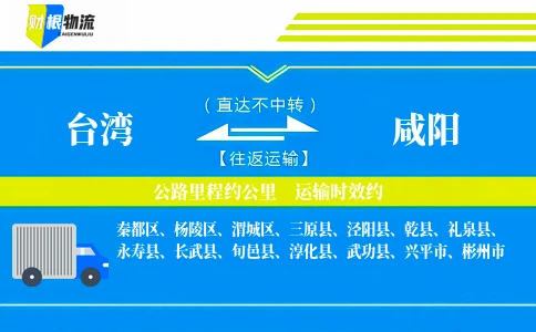 台湾到咸阳物流公司