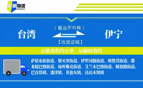 台湾到伊宁物流公司