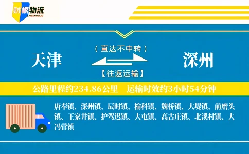 天津到深州物流公司
