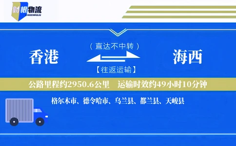 香港到海西物流公司