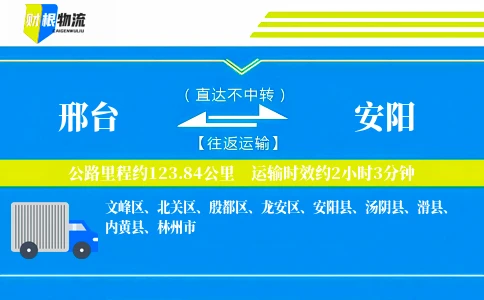 邢台到安阳物流公司