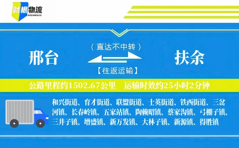 邢台到扶余物流公司