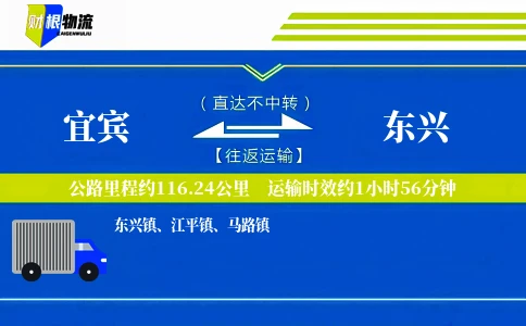 宜宾到东兴物流公司