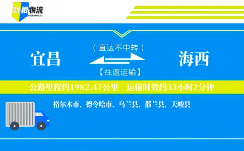 宜昌到海西物流公司
