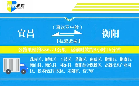 宜昌到衡阳物流公司