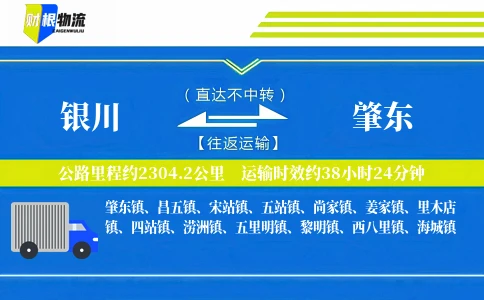 银川到肇东物流公司