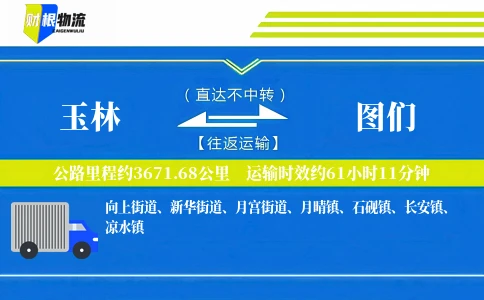 玉林到图们物流公司