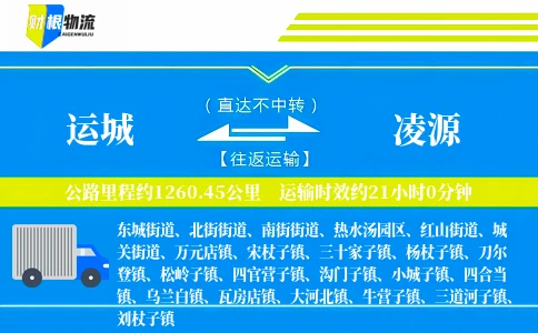 运城到凌源物流公司