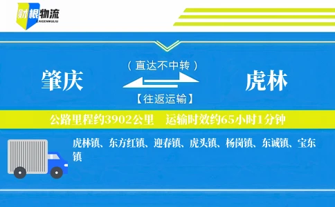肇庆到虎林物流公司