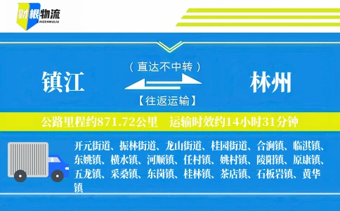 镇江到林州物流公司